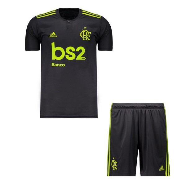 Maillot Football Flamengo Third Enfant 2019-20 Vert Noir